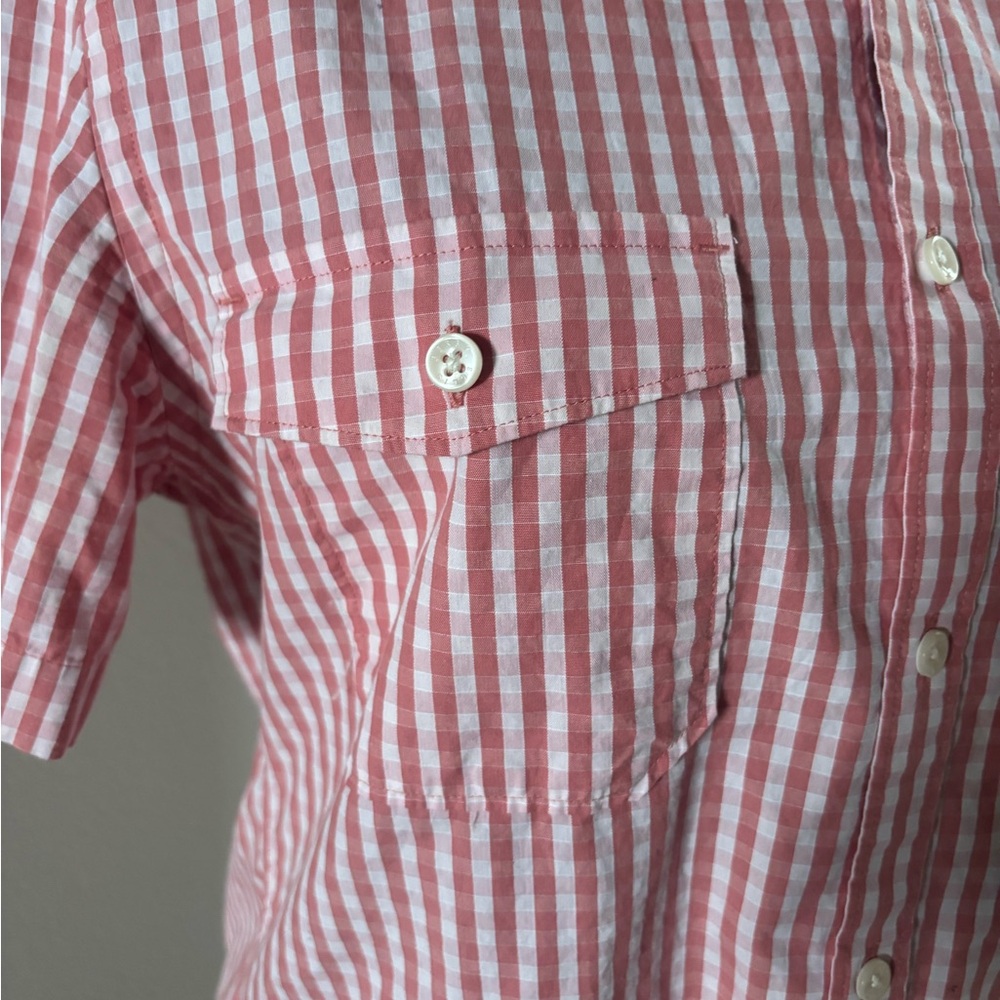 Perry Ellis Red Striped Slim Fit Men's Shirt SZ S Great Condition. - Picture 3 of 6